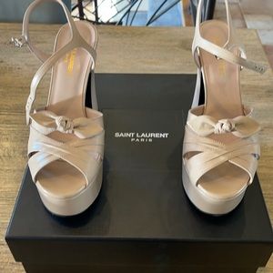 Saint Laurent Candy Bow Sandal